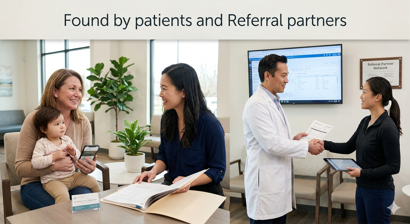 Behavioral Health Marketing found on Google and directories