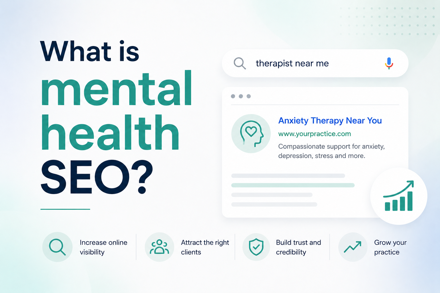 Mental Health SEO local search preview