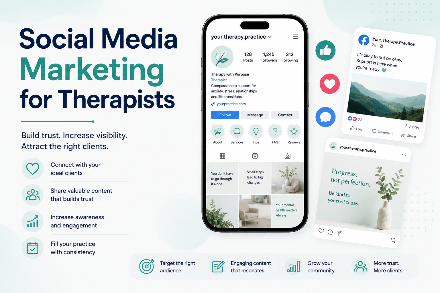 Social Media Marketing for Therapists with Blume Health Co