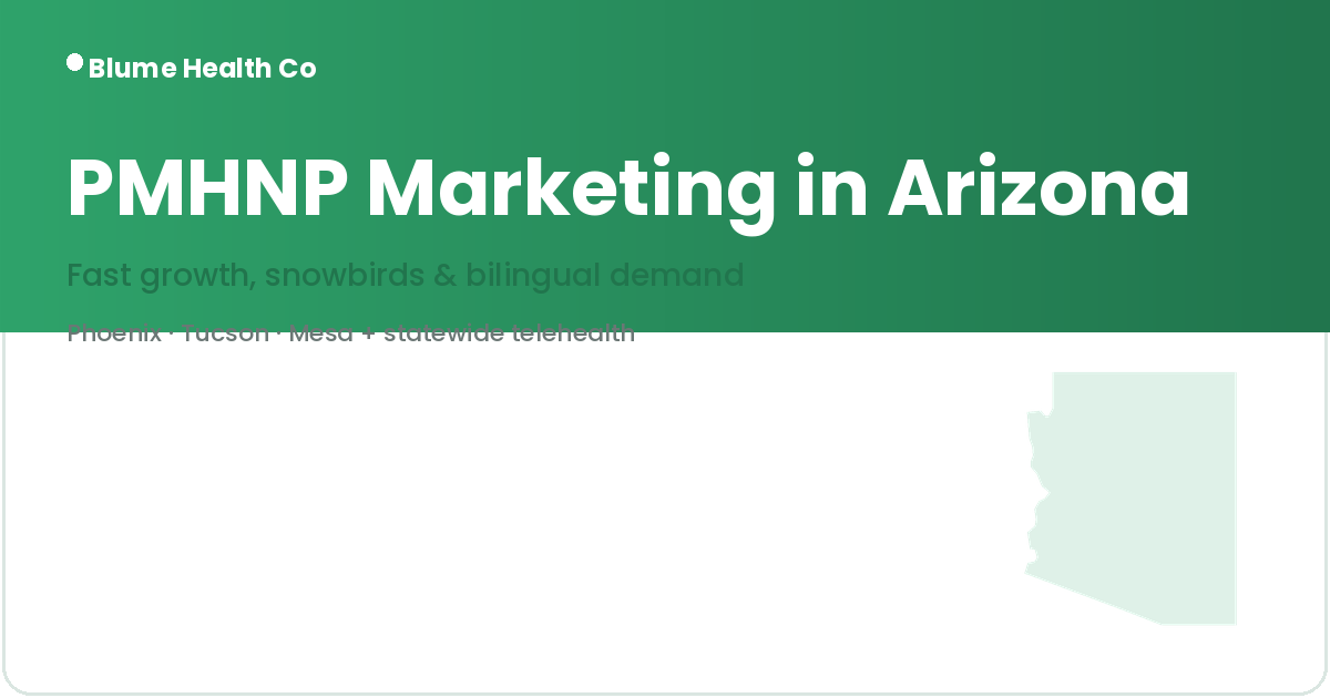 Arizona mental health marketing local search preview