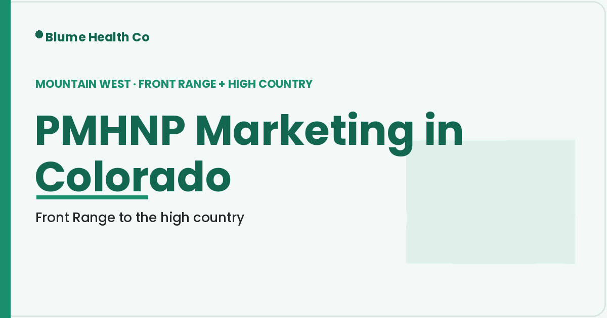 Colorado mental health marketing local search preview