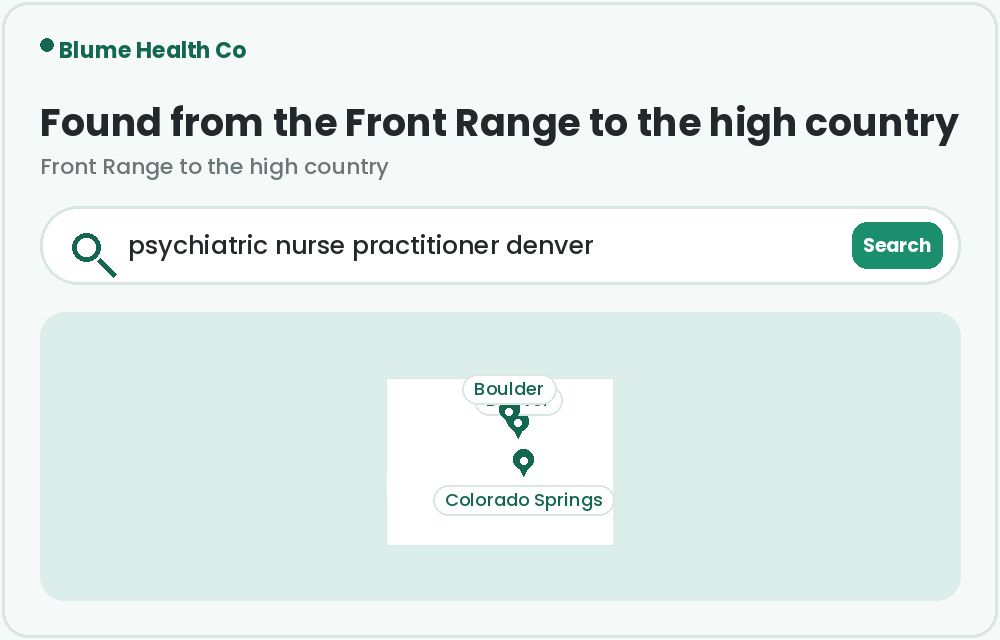 PMHNP Marketing in Colorado found on Google