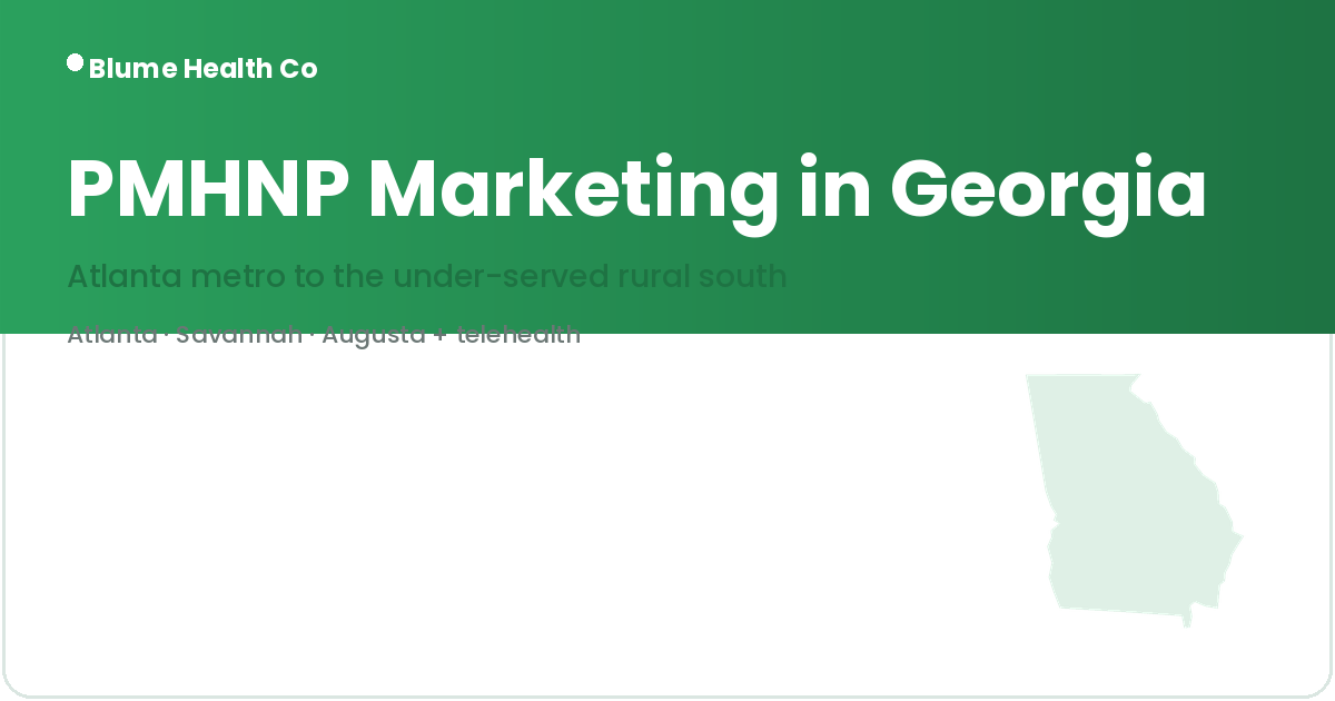Georgia mental health marketing local search preview