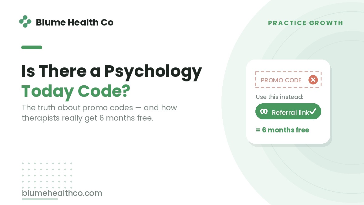 Is There a Psychology Today Code? What Therapists Know